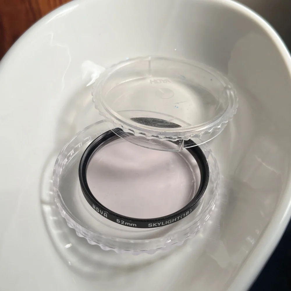 Vintage Hoya 52mm Skylight 1B Multi-Coated (HMC) Glass Camera Lens Filter Japan